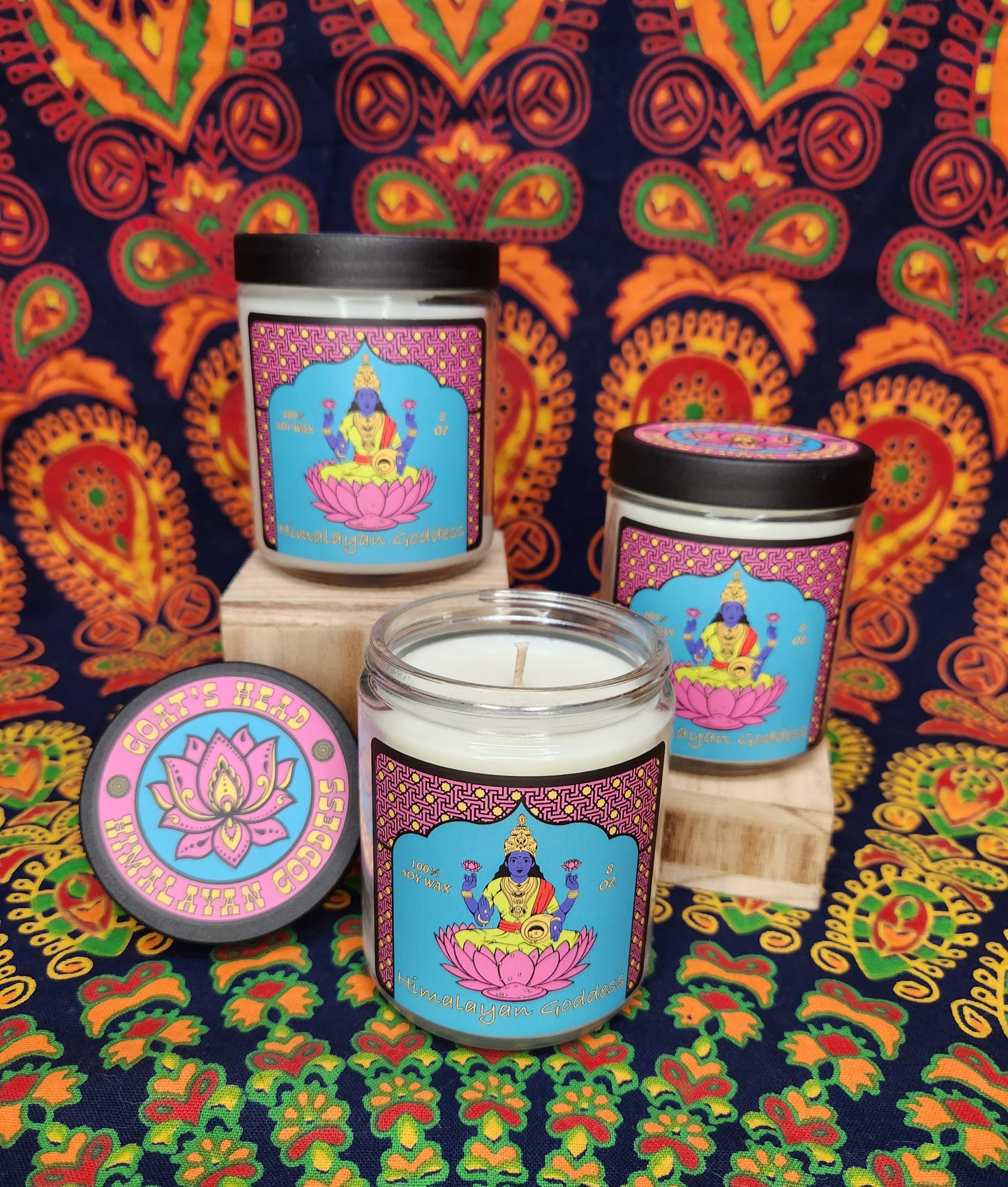 Himalayan Goddess 8 oz. scented Soy Candle