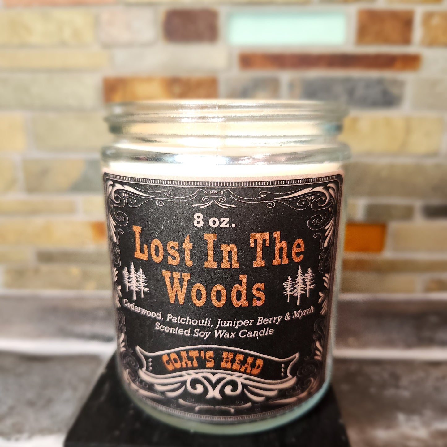 "Lost in the Woods" 8 oz. Scented Soy Candle