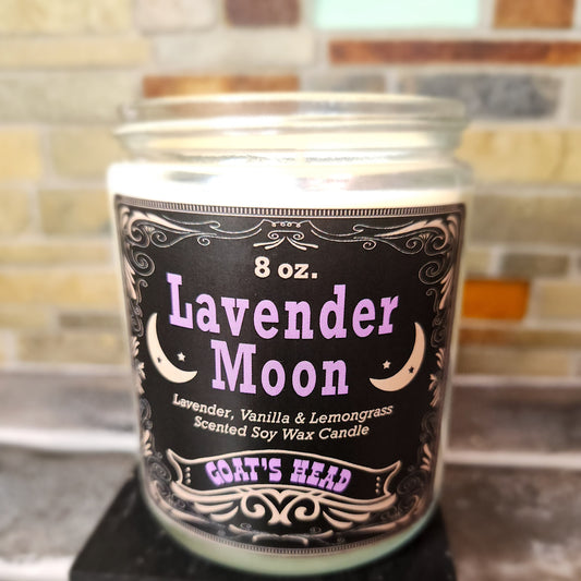 "Lavender Moon" 8 oz. Scented Soy Candle