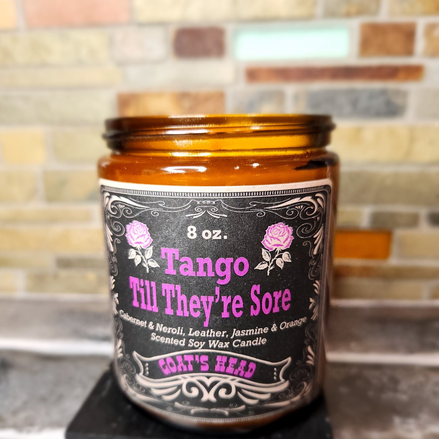 "Tango Till They're Sore" 8 oz. Scented Soy Candle