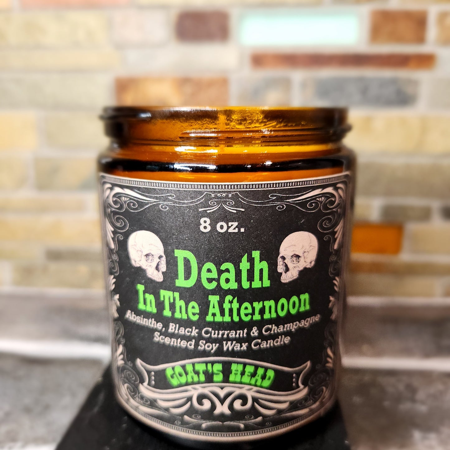 "Death in the Afternoon" 8 oz. Scented Soy Candle