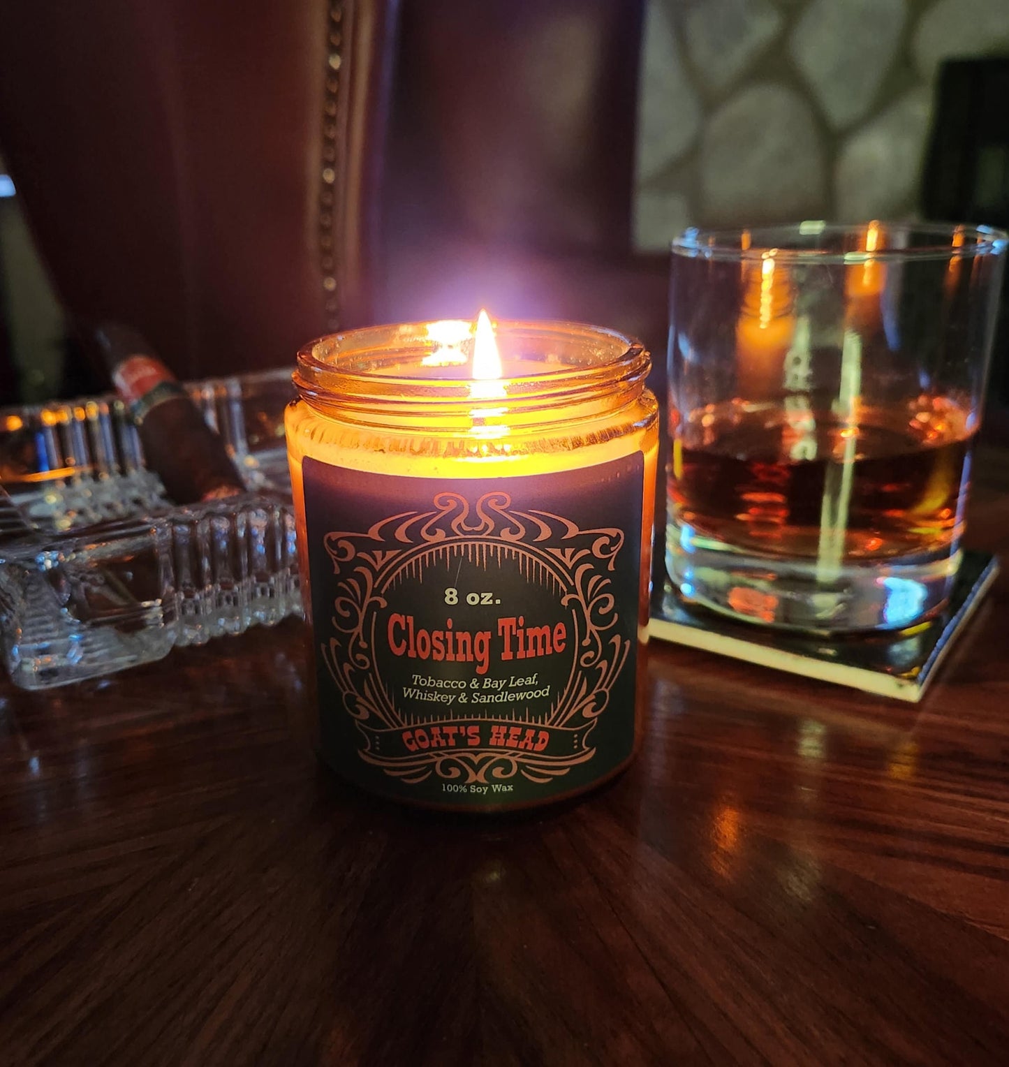 Goat's Head Black Label Edition Candles